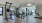 Fitness center with soaring ceilings