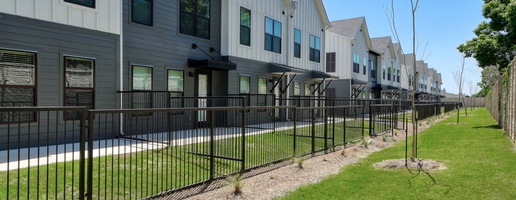 Luxury Townhomes with Private Yards
