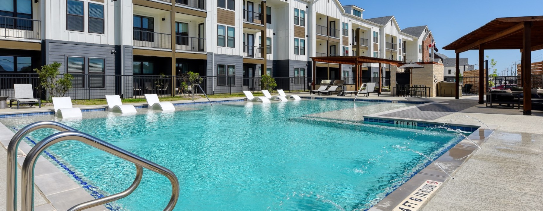 Resort-style pool